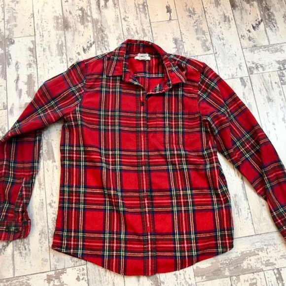 LL Bean Relaxed Fit Flannel - Picture 1 of 2